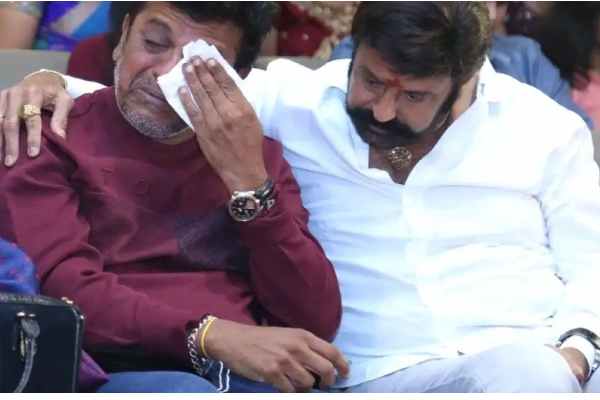 Viral Video: Balakrishna consoles Shiva Rajkumar