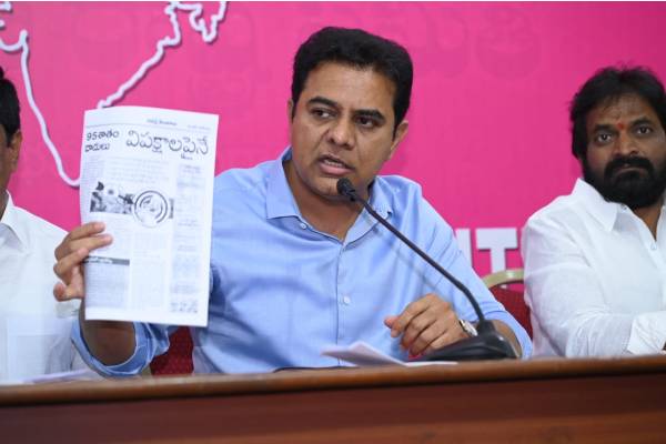 It’s Modi summons, says KTR on ED notice to Kavitha