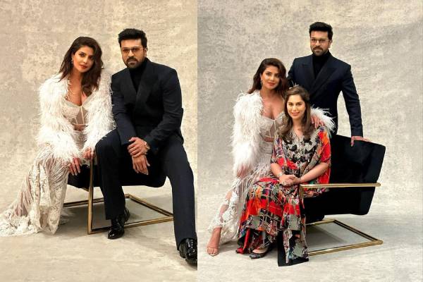 Ram Charan attends pre-Oscars event with wife Upasana