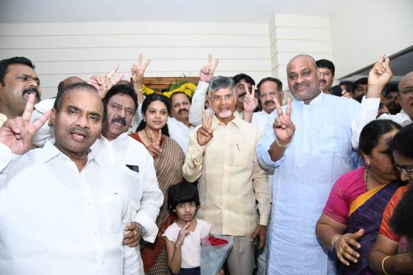 TDP celebrates MLC victory in AP