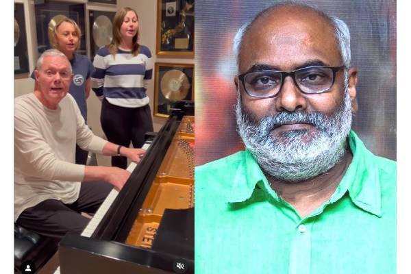 Keeravani received appreciation from The Carpenters