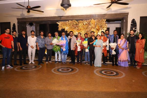 Chiranjeevi honours ‘our Oscar winners’ SS Rajamouli, MM Keeravani on Ram Charan’s b’day