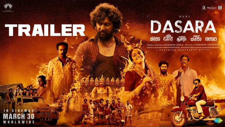 Dasara Trailer: Nani’s Intense Action Drama