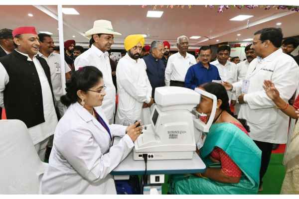 Eye tests conducted for one cr people under T’gana’s ‘Kanti Velugu’