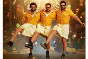 Salman, Venkatesh with Ram Charan do revamped version of ‘Naatu Naatu’ hookstep for ‘Yentamma’