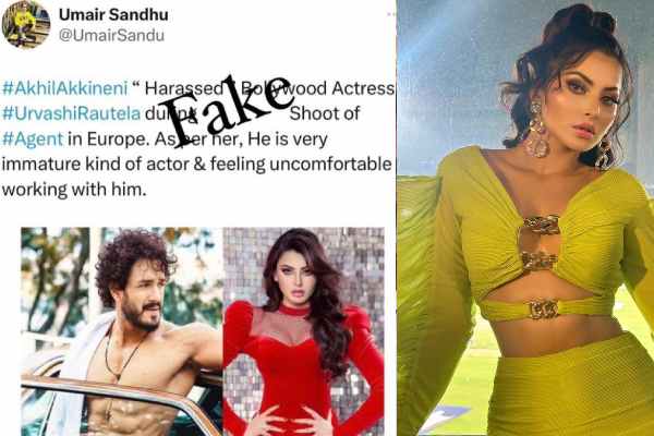 Urvashi Rautela responds to Akhil Harassing statements