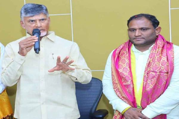 Naidu appoints MLC Srikanth as incharge of Kuppam