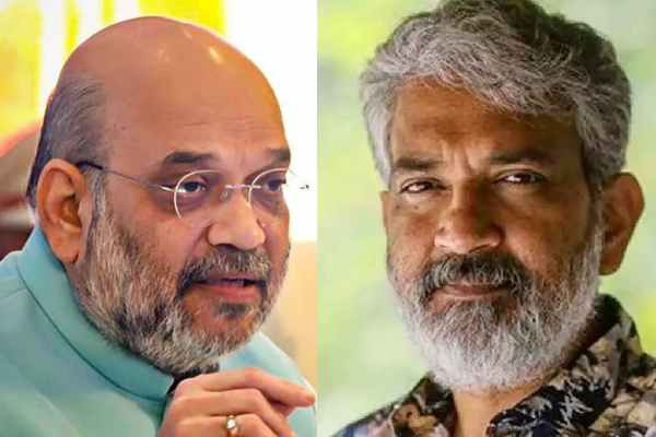 Amit Shah to meet Rajamouli in his Residence