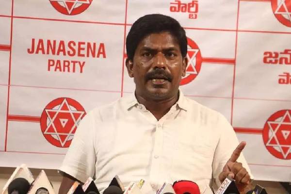 Jana Sena corporator’s open challenge to YSRCP MP