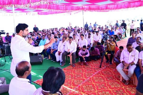 People in State are living under constant fear, says Lokesh