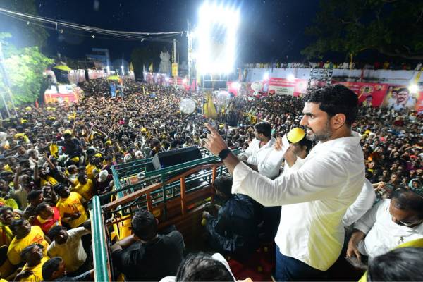 Your father asked you not to enter State, Lokesh reminds Jagan