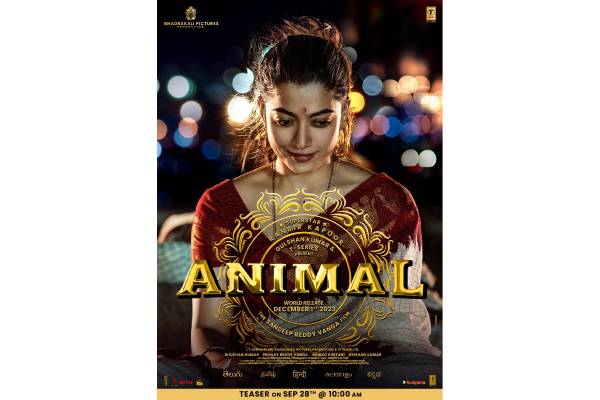 First Look of Rashmika from Animal