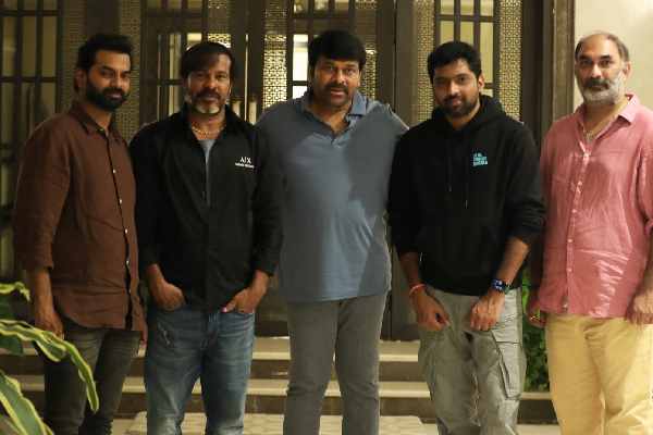 Chiru, Vassishta’s Mega157 Coming To Life