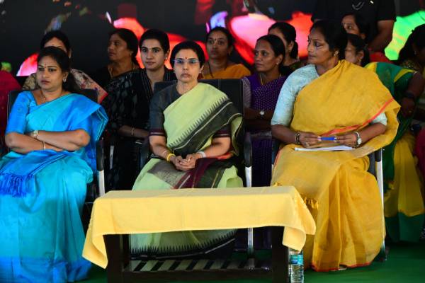 Chandrababu deeply hurt at sudden death of innocent persons, says Bhuvaneswari