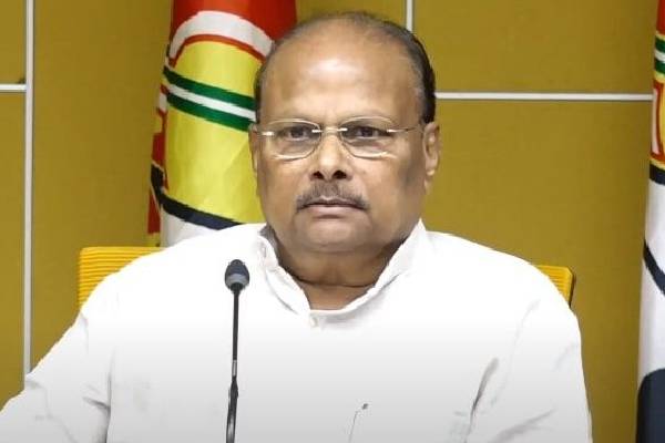 Govt’s functioning indicates threat to Naidu’s life, says Yanamala