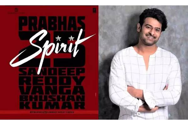 Buzz: Prabhas’ Jackpot for Spirit