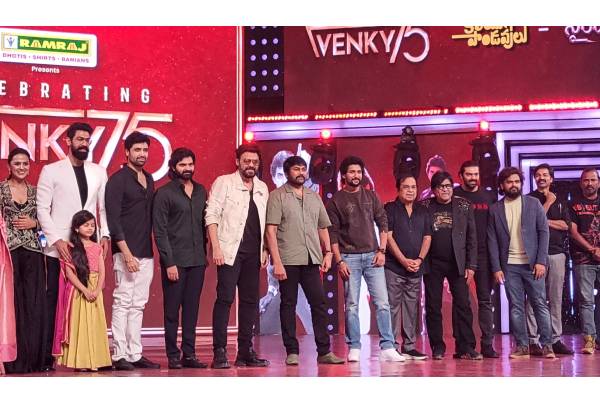 Venky75 celebrations in a Grand Manner
