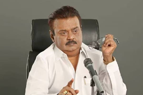 Tamil actor Vijayakanth is no More