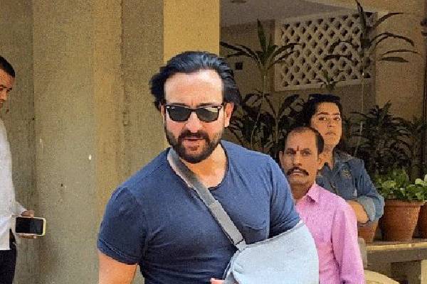 Saif Ali Khan discharged after tricep surgery