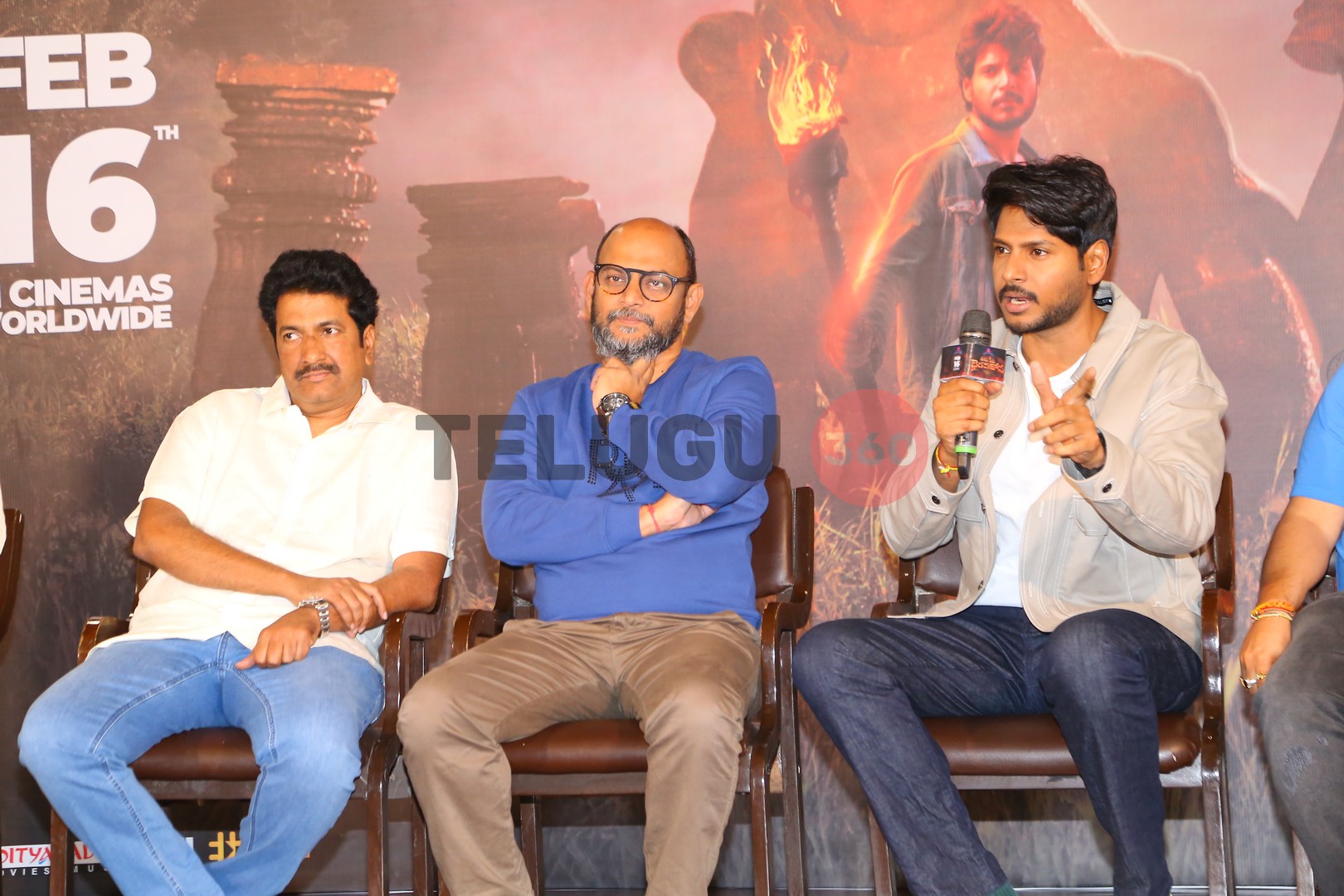 Ooru Peru Bhairavakona movie press meet Telugu 360