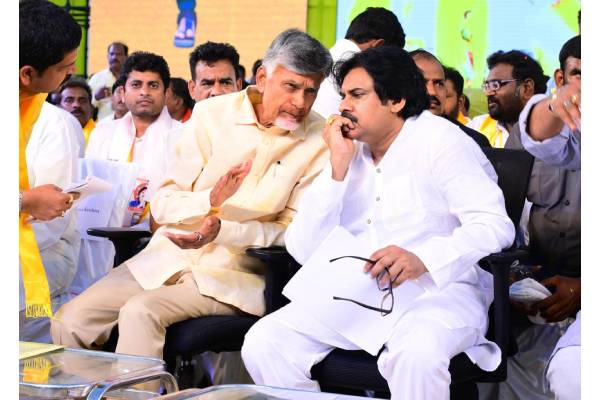 Naidu, Pawan announce Rs 4,000 monthly pension for above 50 years
