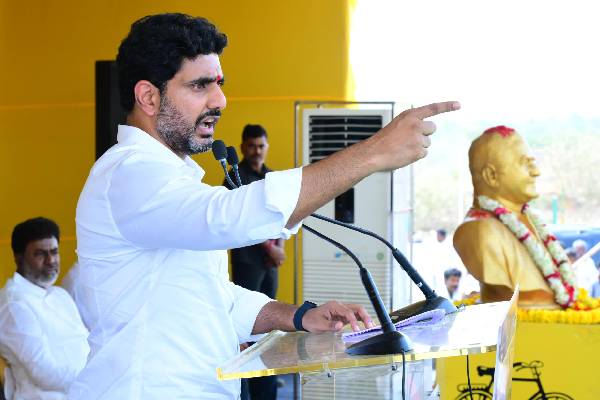 How Jagan who can’t do justice for own sister and mother can help others, asks Lokesh