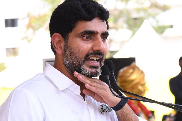 It’s possible only for Naidu to create assets and extend welfare, says Lokesh