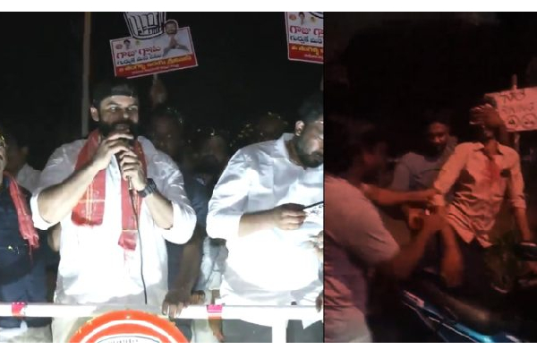 Political Tensions Escalate: Attack on Sai Dharam Tej During Campaign Rally