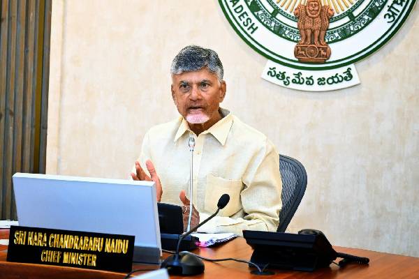 Naidu holds meeting with construction companies Naidu holds meeting with construction companies