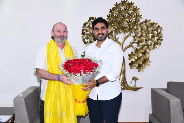 Moncho Ferrer Nara Lokesh
