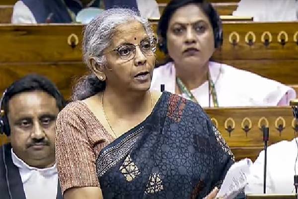 Nirmala Sitharaman has presented an economic survey in parliament Nirmala Sitharaman has presented an economic survey in parliament