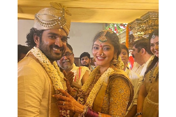 Kiran Abbavaram ties the Knot - Telugu360