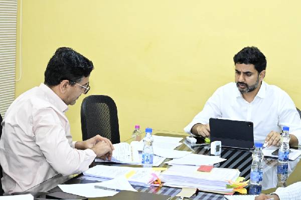 Nara Lokesh taking personal care about Skill Census Survey