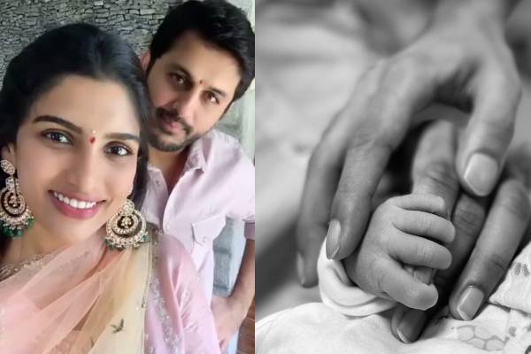 Nithiin and Shalini blessed with a Baby Boy Nithiin and Shalini blessed with a Baby Boy