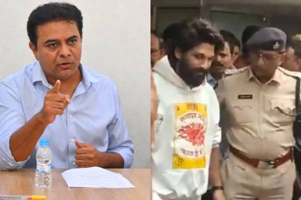 KTR back with allu arjun