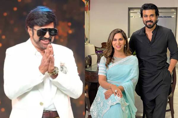 ram charan and upasana in Balakrishna's unstoppable4