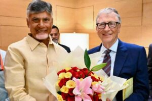 Chandrababu Naidu Meets Bill Gates to Explore Tech Partnerships for Andhra Pradesh