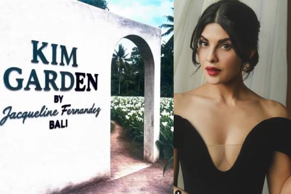 Jacqueline Fernandez gets Tulip Garden In Bali as Gift