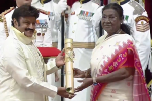 NBK Conferred with Padma Bhushan