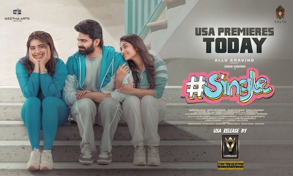 Sree Vishnu’s Single USA Premieres Today