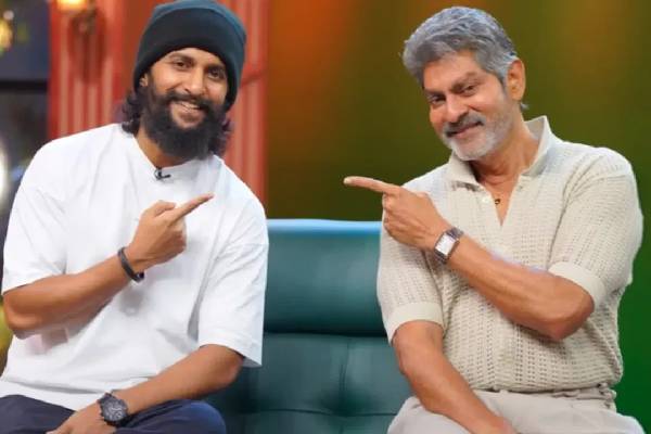 jagapathi babu's Jayammu Nischayammu Ra show with nani
