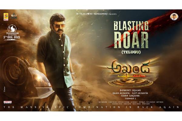 Akhanda 2 Thaandavam Blasting Roar