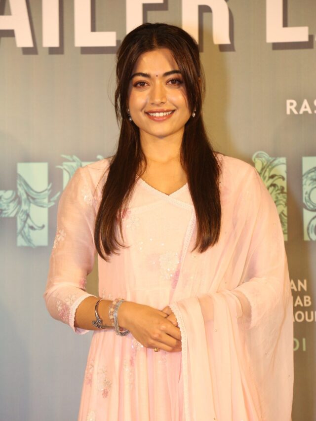 Rashmika Mandanna In The Girlfriend Trailer Launch Event