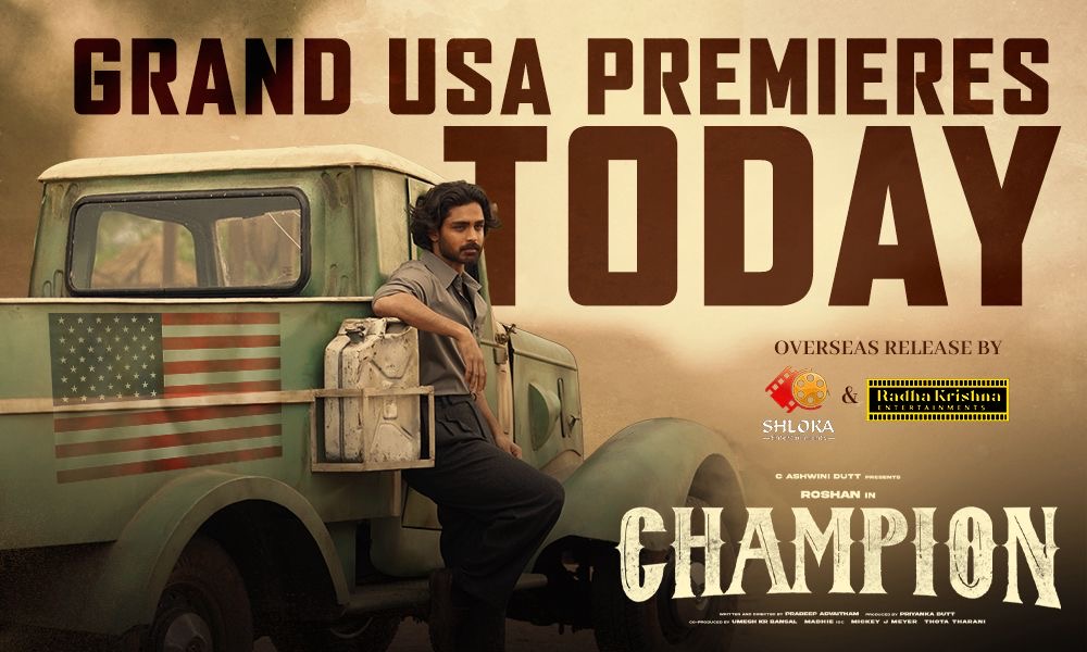 Champion Grand USA Premieres Today