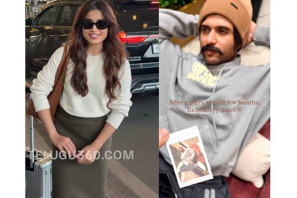 Vijay and Rashmika off for a Vacation