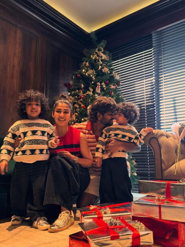 Nayanthara Family Christmas Celebrations