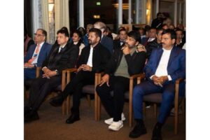 Chiranjeevi attends World Economic Forum with CM Revanth