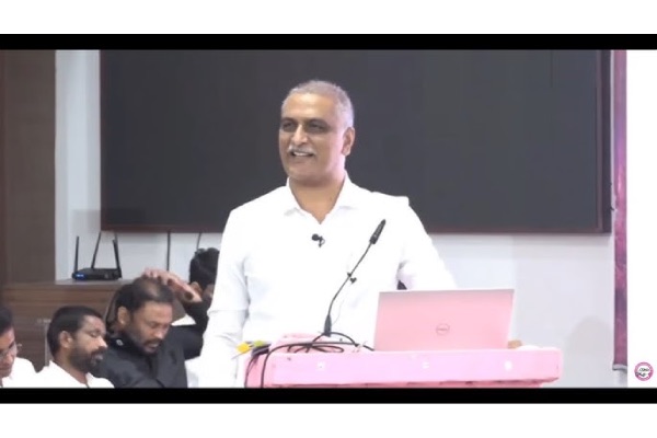 Harish Rao Denies Krishna Water Deal Allegations, Hits Back at Congress