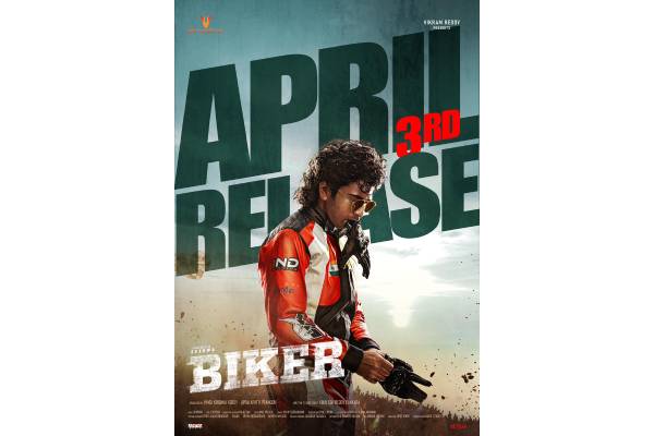 Sharwa’s Biker Releasing On April 3rd