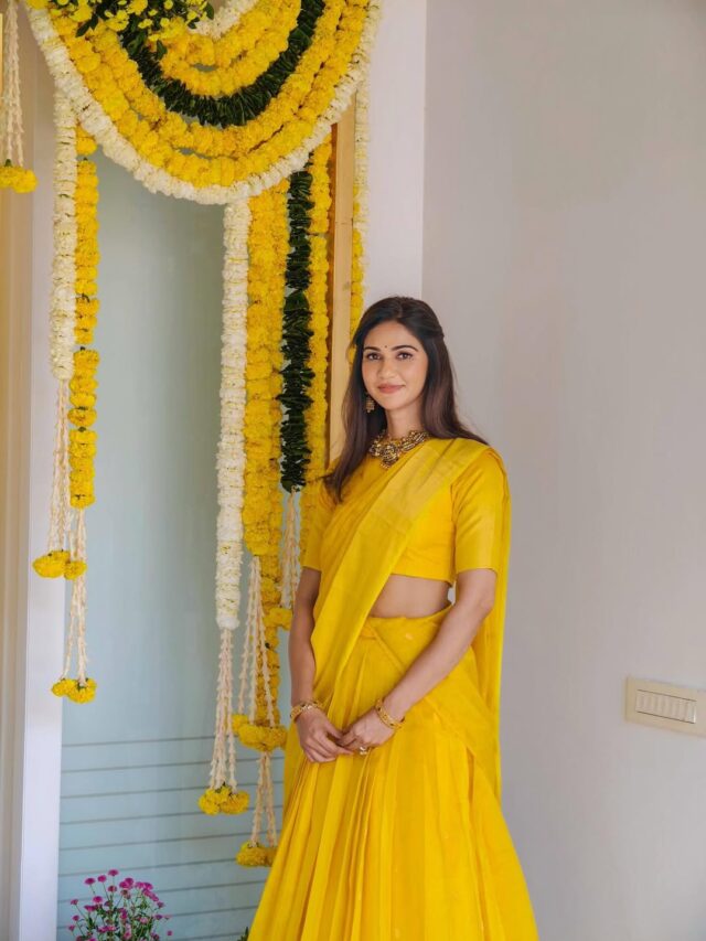 Allu Sneha Reddy Blooms In Yellow